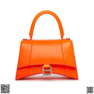 美國代購正品 Balenciaga Hourglass 橘黃色沙漏包