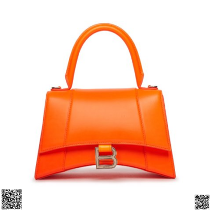 美國代購正品 Balenciaga Hourglass 橘黃色沙漏包