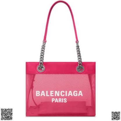 美國代購正品 Balenciaga Sac Cabas Duty Free 透明托特包