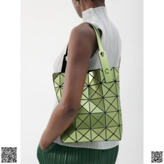 美國代購正品 Bao Bao Issey Miyake Lucent PVC 綠色托特包