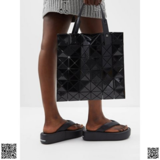 美國代購正品 Bao Bao Issey Miyake 黑色菱格托特包
