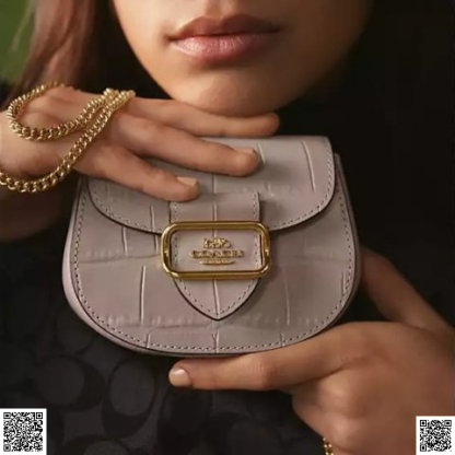 美國代購正品 Coach Morgan 鏈條卡包