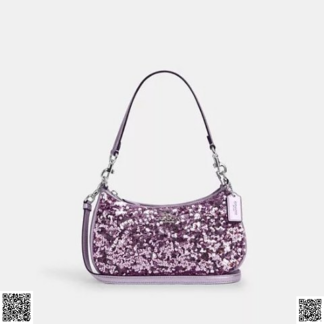 美國代購正品 Coach Teri 閃片單肩包