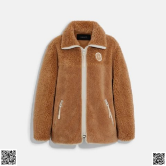 美國代購正品 Coach Tonal 拉鏈泰迪外套