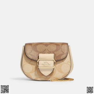 美國代購正品 Coach morgan鏈條錢包