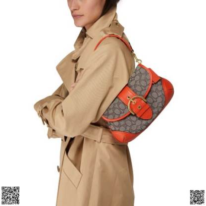 美國代購正品 Coach soho 中古單肩包