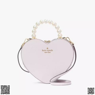 美國代購正品 Kate Spade Love Shack 珍珠提手愛心包