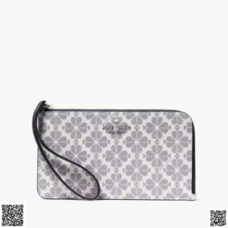 美國代購正品 Kate Spade Lucy Spade Flower 中號腕帶手拿包