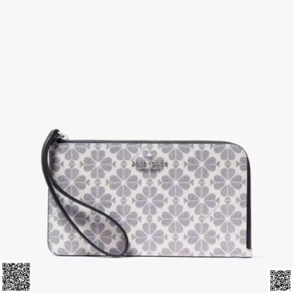 美國代購正品 Kate Spade Lucy Spade Flower 中號腕帶手拿包