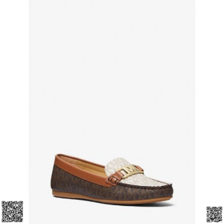 美國代購正品 Michael Kors Camila 金扣Logo樂福鞋