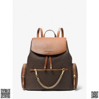 美國代購正品 Michael Kors Jet Set 大號老花雙肩包