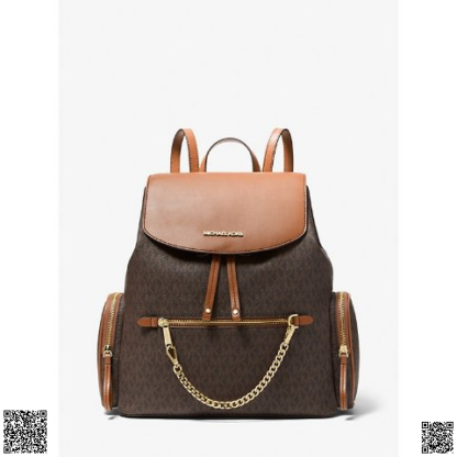 美國代購正品 Michael Kors Jet Set 大號老花雙肩包