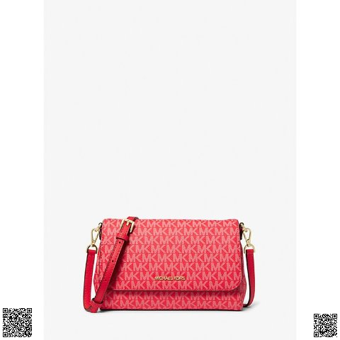 美國代購正品 Michael Kors 老花翻蓋斜挎包