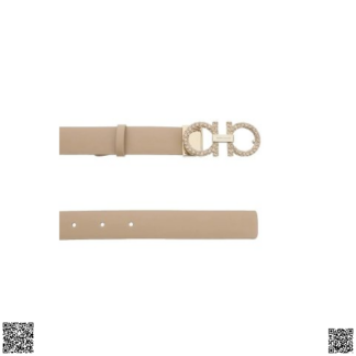 美國代購正品 Salvatore Ferragamo 鑲鑽腰帶