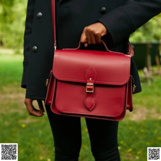 美國代購正品 The Cambridge Satchel Company 英倫斜挎包大號