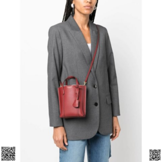 美國代購正品 Tory Burch 酒紅色斜挎包