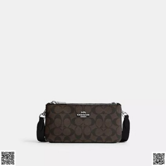 美國代購正品 雙層斜挎包