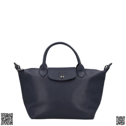 美國代購正品 Longchamp Le Pliage大號皮質餃子包