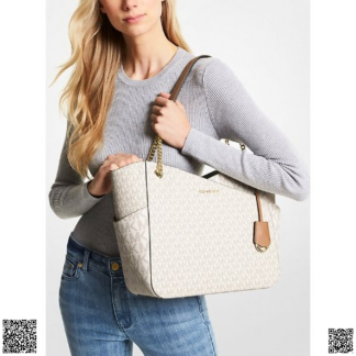 美國代購正品 Michael Kors Jet Set 老花托特包 大號