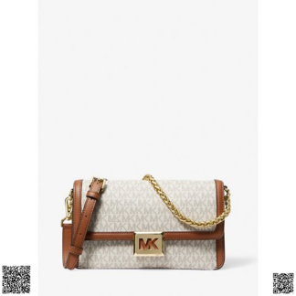 美國代購正品 Michael Kors Sonia 中號金扣斜挎包