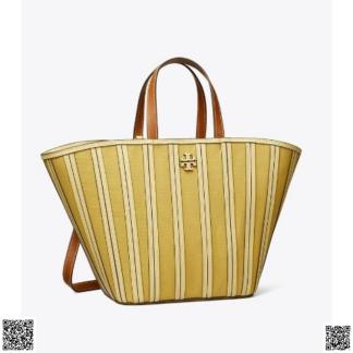 美國代購正品 Tory Burch MCGRAW CANVAS PANEL 托特包