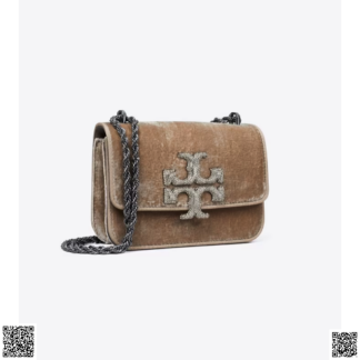 美國代購正品 Tory Burch SMALL ELEANOR 絲絨鏈條包