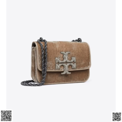 美國代購正品 Tory Burch SMALL ELEANOR 絲絨鏈條包