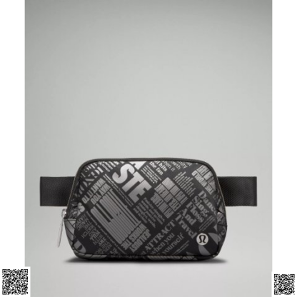美國代購正品 lululemon Everywhere 印花腰包 1L