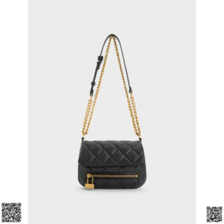 美國代購正品 Charles & Keith Swing菱格單肩包
