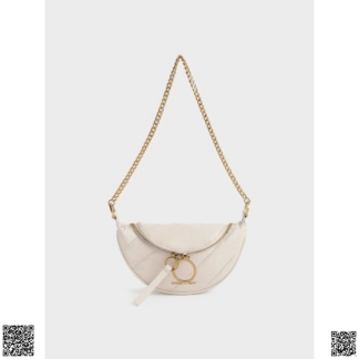 美國代購正品 Charles & Keith 半月包