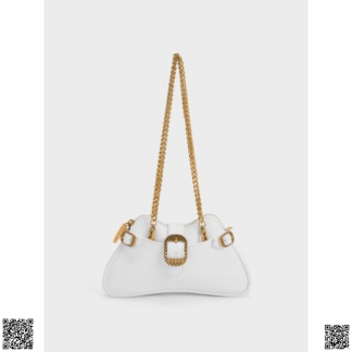 美國代購正品 Charles & Keith 鏈條單肩包
