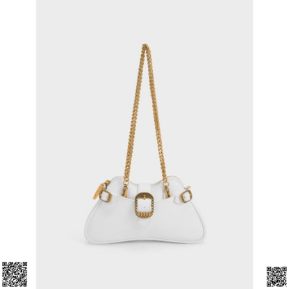 美國代購正品 Charles & Keith 鏈條單肩包