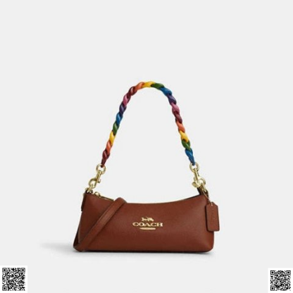 美國代購正品 Coach Charlotte 單肩包