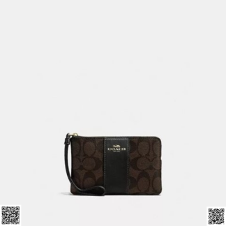 美國代購正品 Coach Corner Zip 手拿包