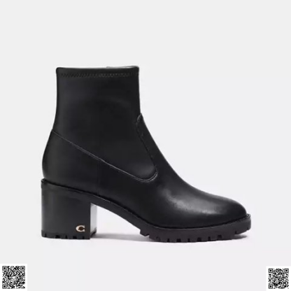 美國代購正品 Coach Joy 粗跟短靴