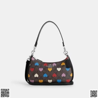 美國代購正品 Coach Teri 愛心單肩包