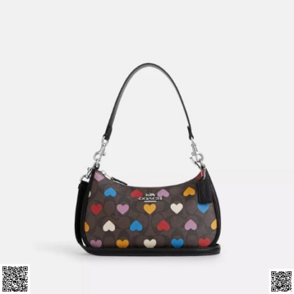 美國代購正品 Coach 愛心單肩包