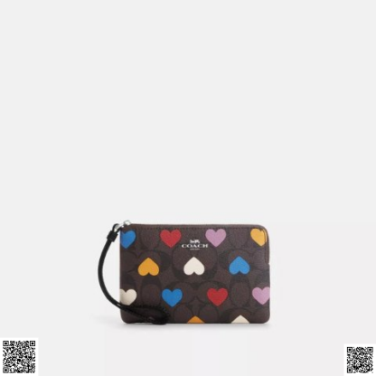 美國代購正品 Coach 愛心手拿包