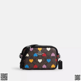 美國代購正品 Coach 愛心相機包