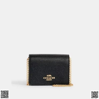 美國代購正品 Coach 鏈條錢包