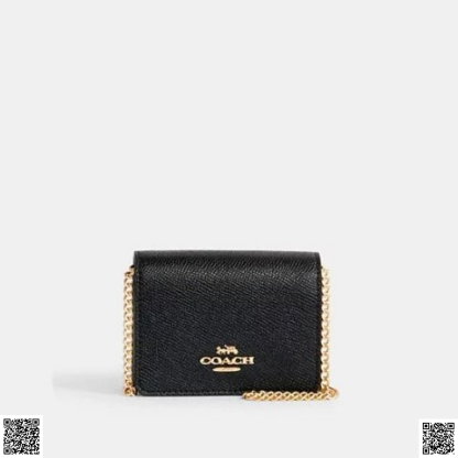 美國代購正品 Coach 鏈條錢包