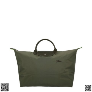 美國代購正品 Longchamp 短柄尼龍餃子包