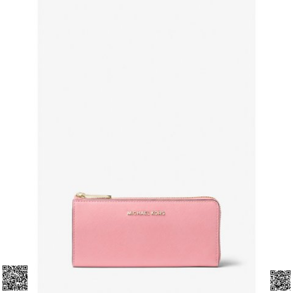 美國代購正品 Michael Kors Jet Set 櫻花粉錢包