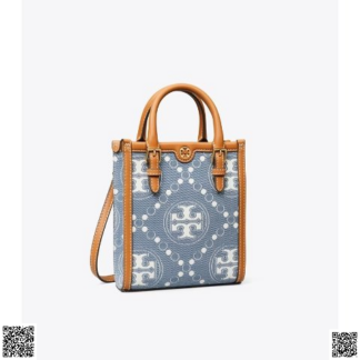 美國代購正品 Tory Burch 單寜迷你托特包