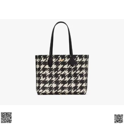 美國代購正品 韆鳥格紋托特包