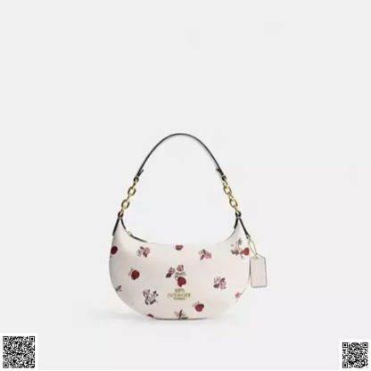 美國代購正品 Coach Mini Payton 花朵單肩包