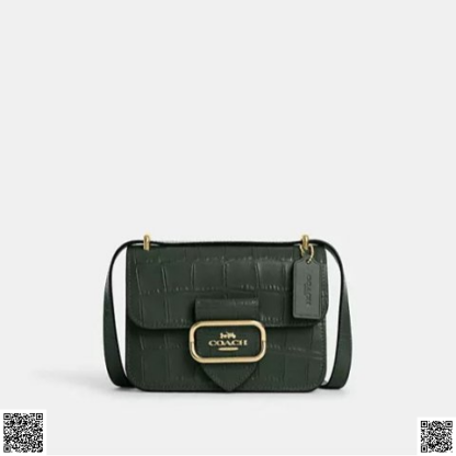美國代購正品 Coach Morgan 壓紋斜挎包