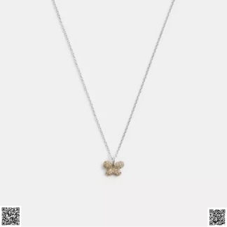 美國代購正品 Coach 蝴蝶項鏈