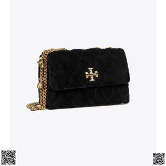 美國代購正品 Tory Burch SMALL KIRA 絲絨單肩包